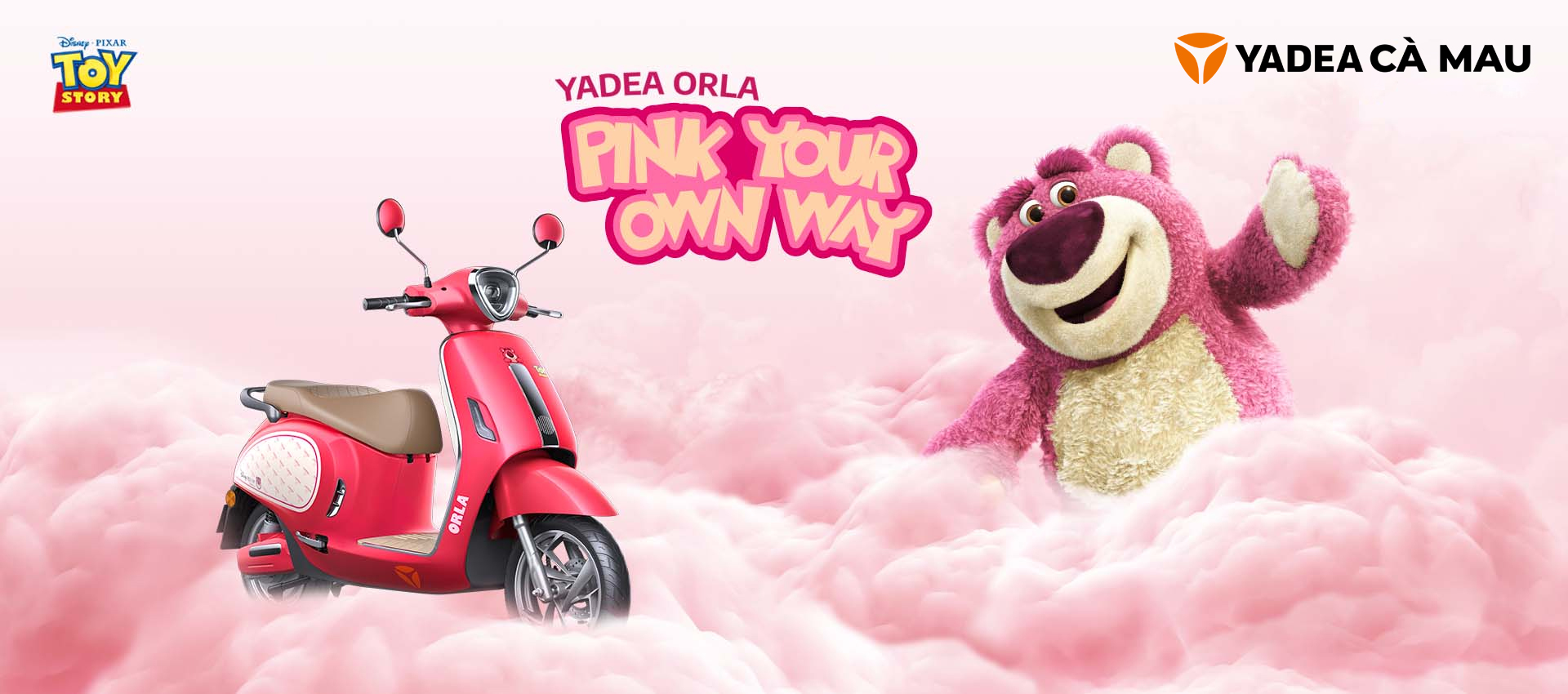 Yadea Orla Pink